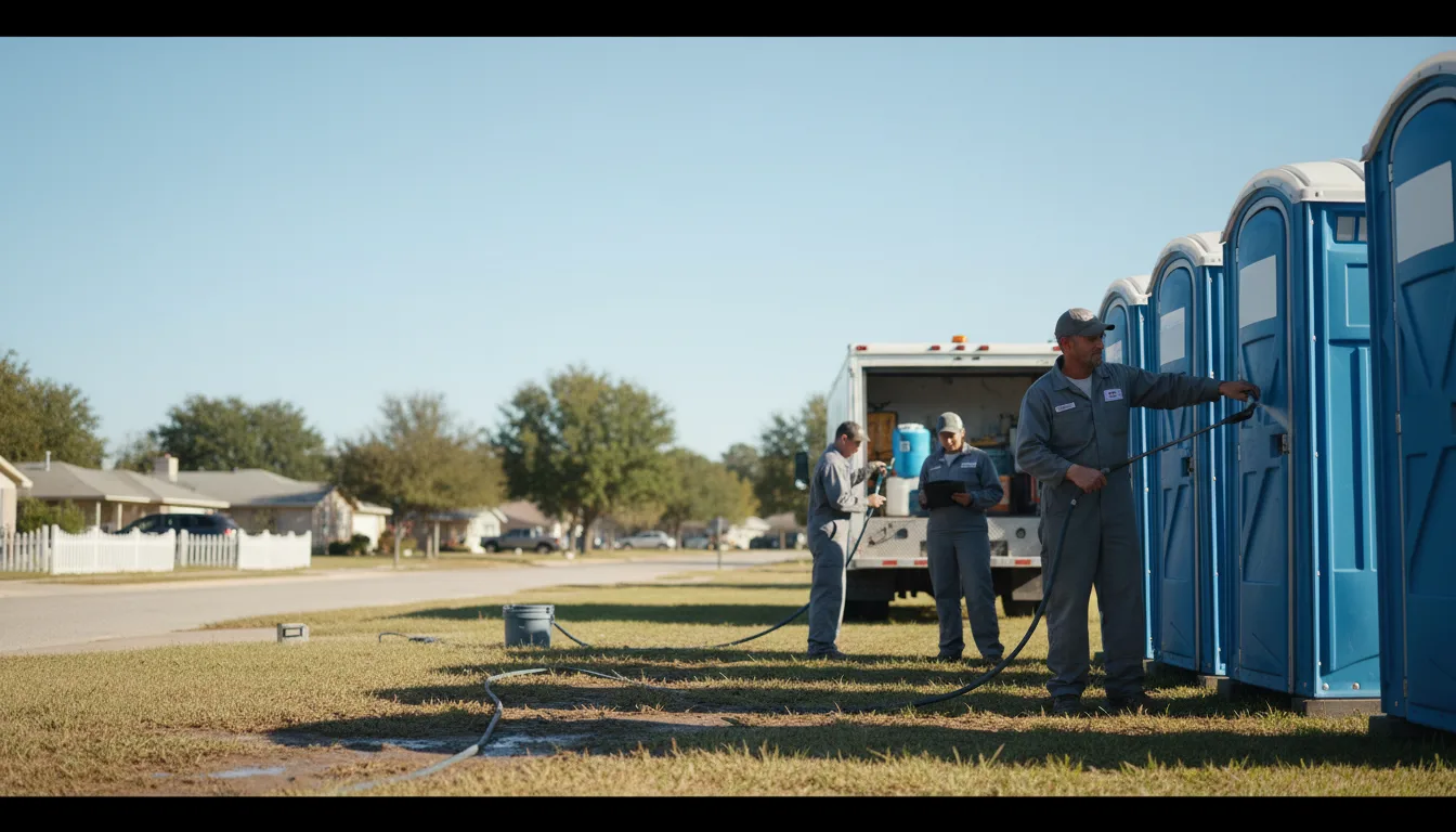 Long-Term Portable Toilet Rental in Geneseo, KS near me